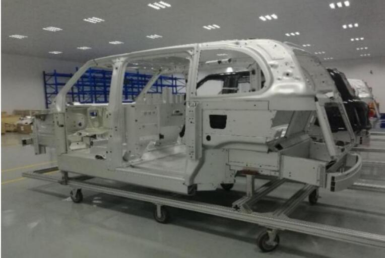 aluminum automobile body